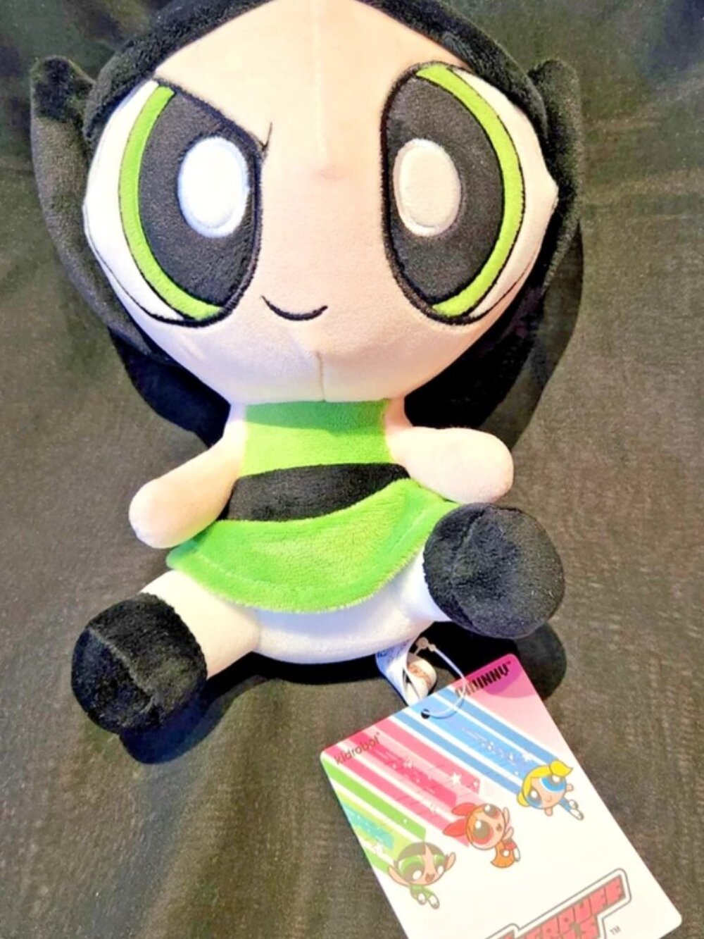 Kidrobot 2024 The Powerpuff Girls "Buttercup" Phunny 8" Plush Plushie Doll NWT - Picture 3 of 13